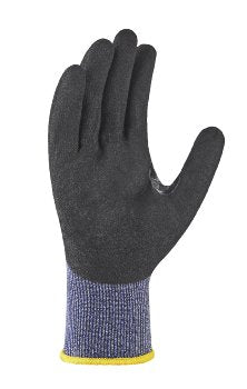 teXXor BLACK CUT® C 3/4 Schnittschutz-Strickhandschuhe: Ergonomisch, Flexibel, Touchscreen-fähig