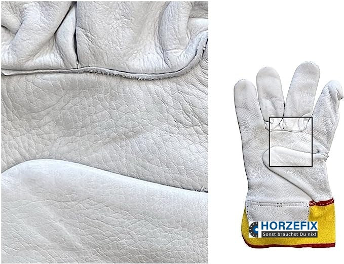 hase handschuhe sande 292002 Hase Sande gelb Arbeitshandschuh Lederhandschuhe 12 Paar 6-12