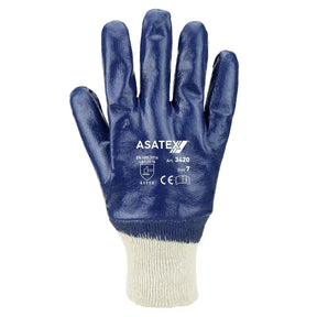 Robuster Nitril-Handschuh 3420 Vollbeschichtet mit Strickbund für den optimalen Arbeitsschutz
