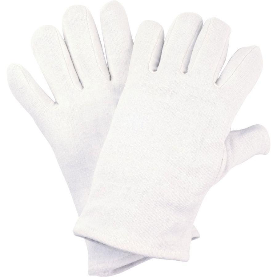 5310-5315 NITRAS Baumwoll-Trikot-Handschuhe weiß gebleicht mit Schichtel 12 Paar Gr 7-12 horzefix
