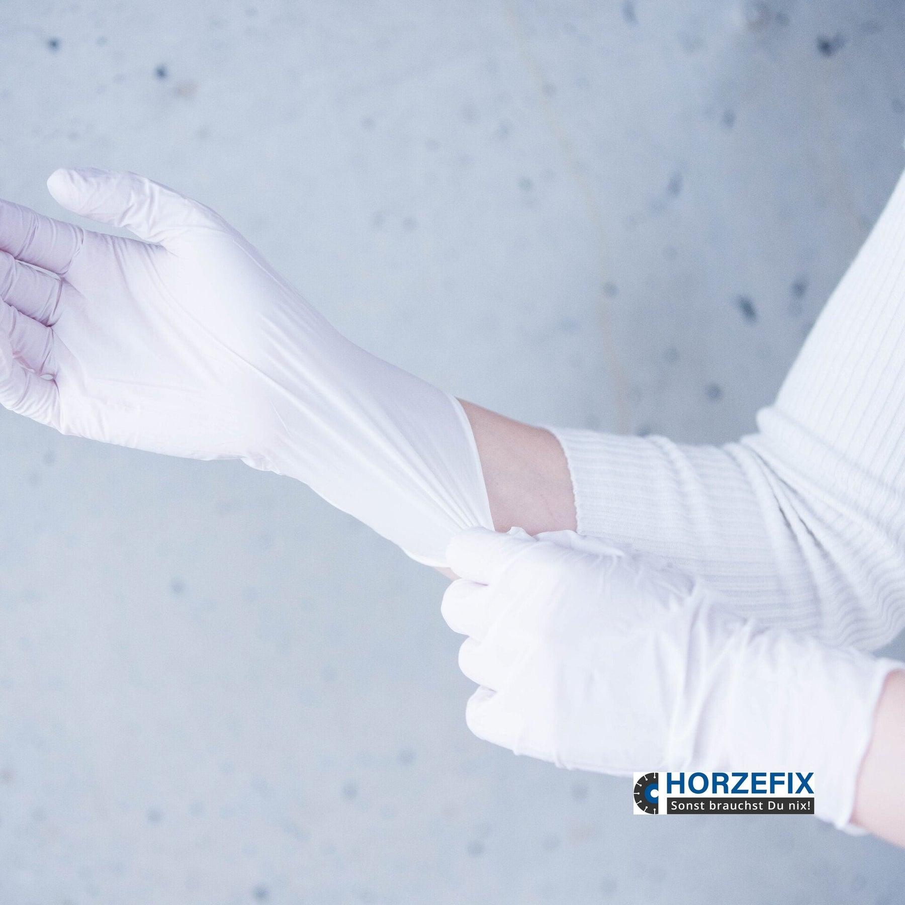 8310 Nitras white wave nitril Einmalhandschuhe puderfrei weiß reißfest 10 Boxen je 100 Stück Gr. XS-XL Nitras Medical