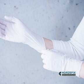 8310 Nitras white wave nitril Einmalhandschuhe puderfrei weiß reißfest 10 Boxen je 100 Stück Gr. XS-XL Nitras Medical