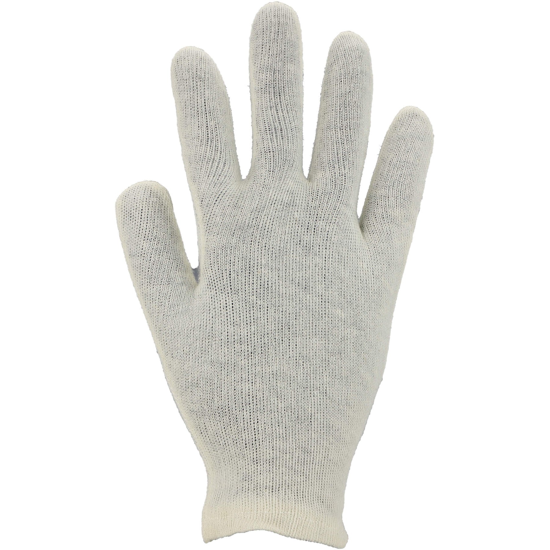 Weiche ASATEX BTD Baumwoll Trikot Handschuhe in Weiß für Damen