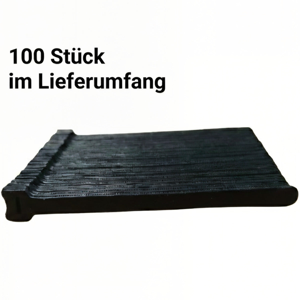 HorzeFix Klett-Kabelbinder 12mm Schwarz [100er Pack] – Wiederverwendbar