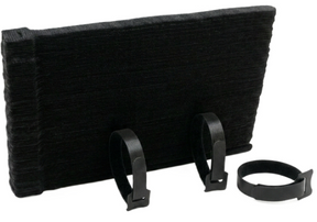 HorzeFix Klett-Kabelbinder 12mm Schwarz [100er Pack] – Wiederverwendbar