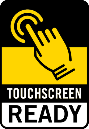 teXXor® Topline Winterhandschuhe Polyacryl Orange Grau Touchscreen Gr. 7-11