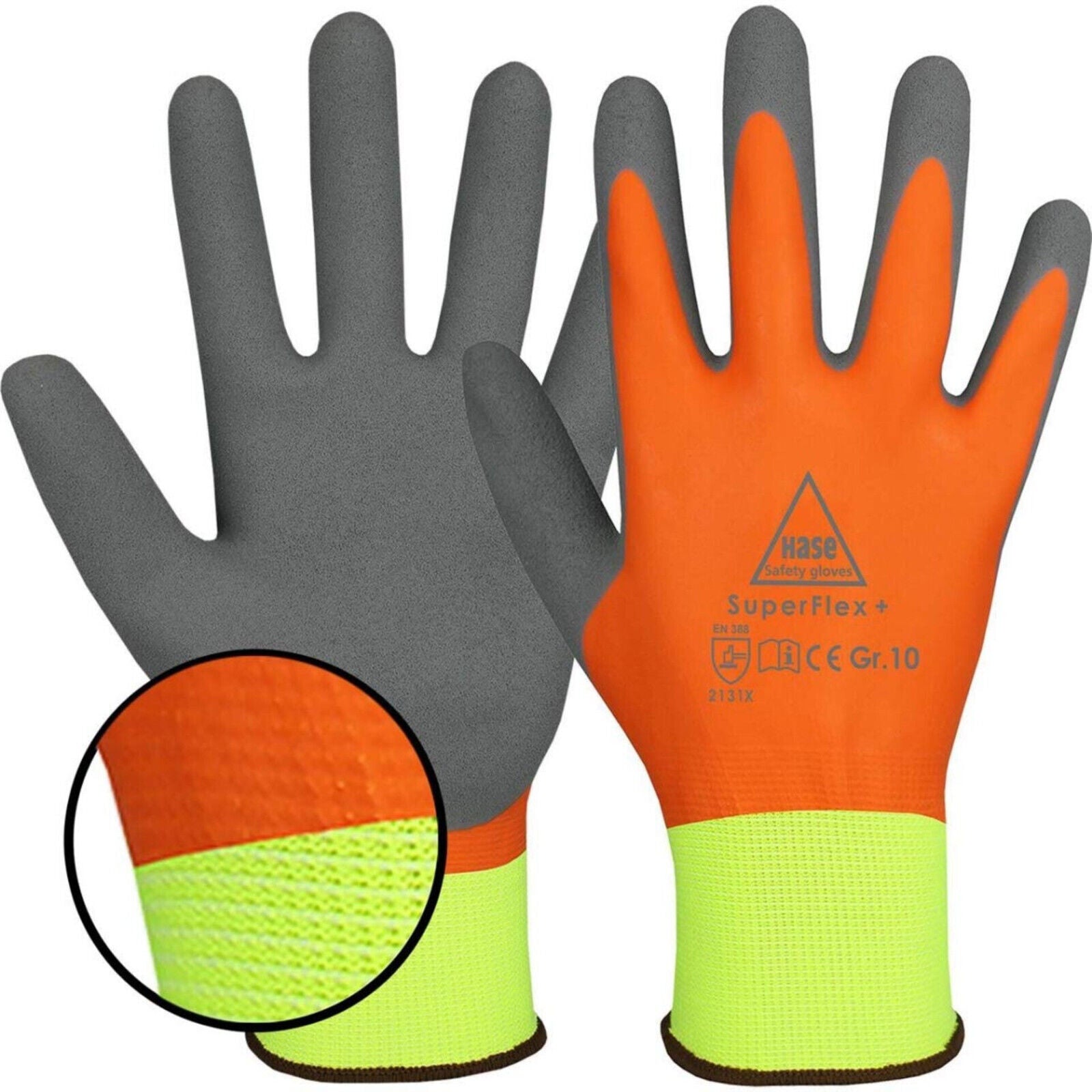 SuperFlex Thermo+ Winter-Montagehandschuhe mit Touch-Funktion, Kälteschutz und sicherem Latex-Grip