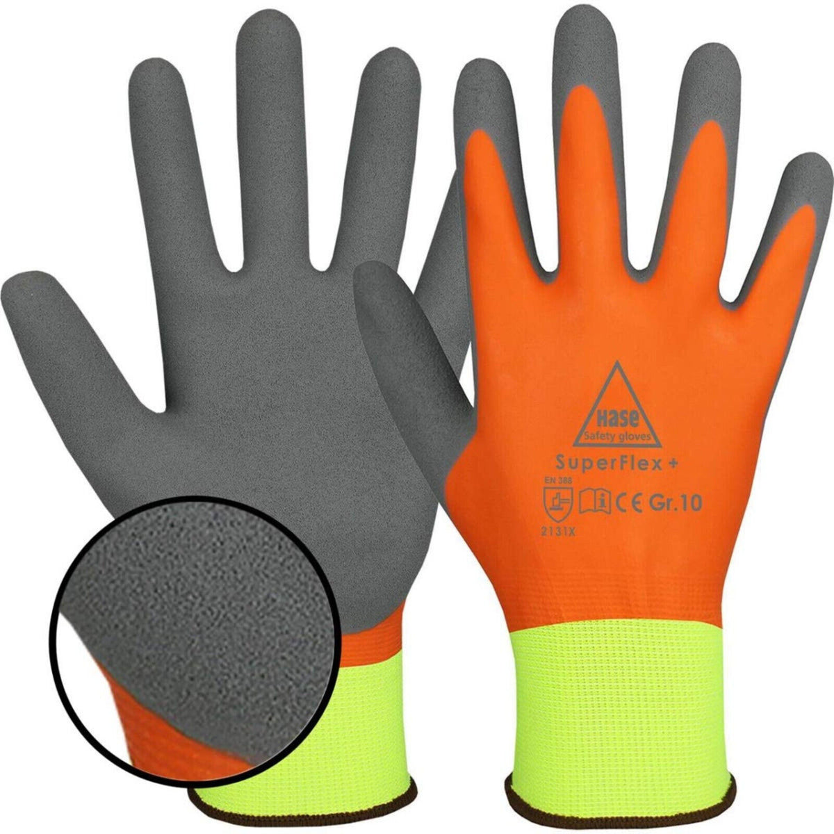 SuperFlex Thermo+ Winter-Montagehandschuhe mit Touch-Funktion, Kälteschutz und sicherem Latex-Grip