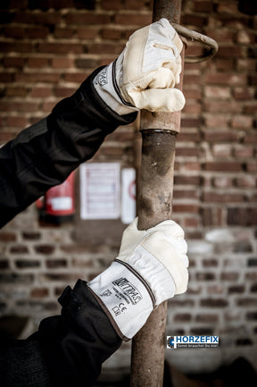 Nitras Bio-Rindvolllederhandschuh nach EN388  Gr.10
