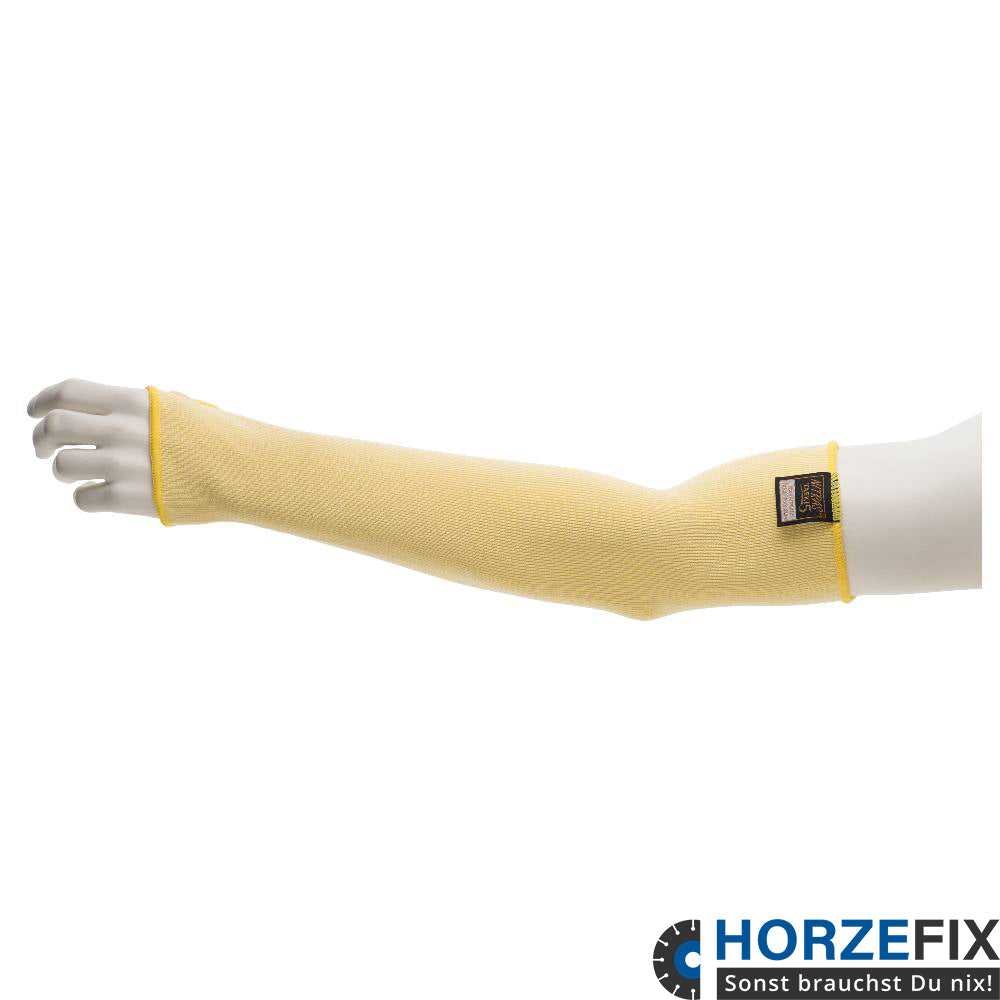 Nitras Schnittschutz-Armschoner  Länge 45cm gelb nach EN 388 und EN407