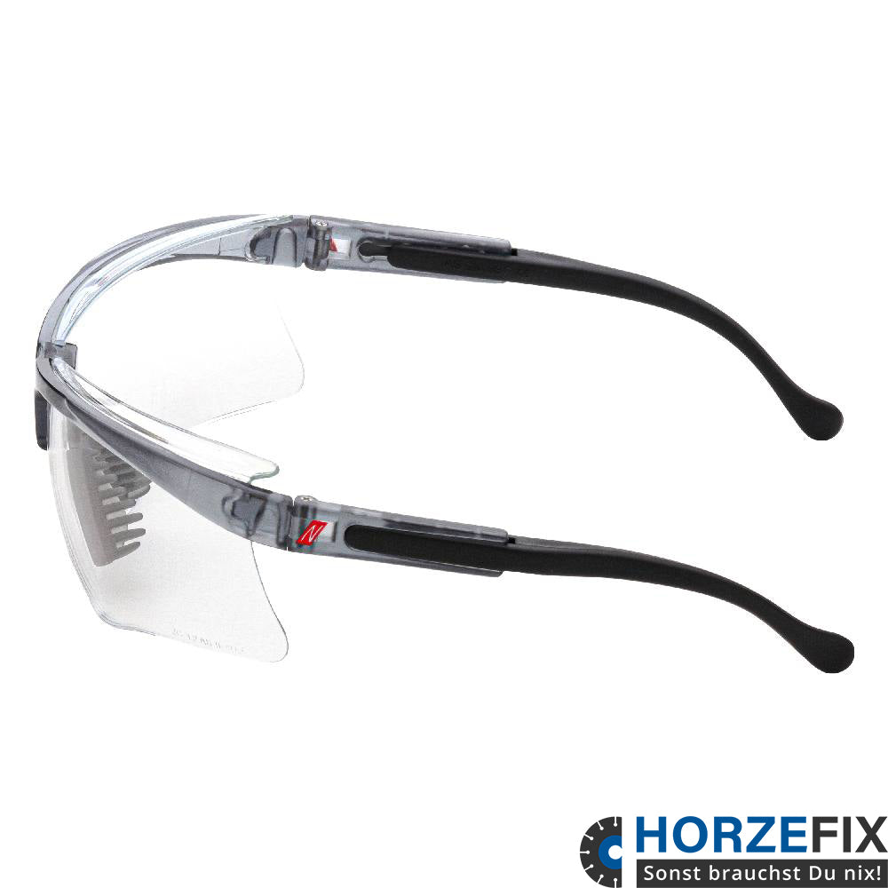 9020 Nitras Vision Protect Premium Schutzbrille EN 166 klar UV-Filter 1 Stück horzefix